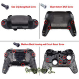 eXtremeRate Transparent Atomic Purple Repair ABXY D-pad ZR ZL L R Keys for Nintendo Switch Pro Controller, DIY Replacement Full Set Buttons with Tools for Nintendo Switch Pro - Controller NOT Included - KRM513