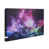 PlayVital Purple Galaxy Patterned Custom Protective Case for NS Switch Charging Dock, Dust Anti Scratch Dust Hard Cover for NS Switch Dock - Dock NOT Included - NTG7005