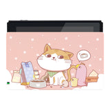 PlayVital Kitten & Chicken Patterned Custom Protective Case for NS Switch Charging Dock, Dust Anti Scratch Dust Hard Cover for NS Switch Dock - Dock NOT Included - NTG7008