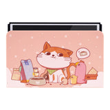 PlayVital Kitten & Chicken Custom Dock Cover for Nintendo Switch OLED, Dust Anti Scratch PC Hard Faceplate Shell Cover for Nintendo Switch OLED Charging Dock - Dock NOT Included - NTG8002