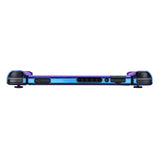 PlayVital Chameleon Purple Blue Glossy Back Cover for NS Switch Console, NS Joycon Handheld Controller Separable Protector Hard Shell, Customized Dockable Protective Case for NS Switch - NTP303