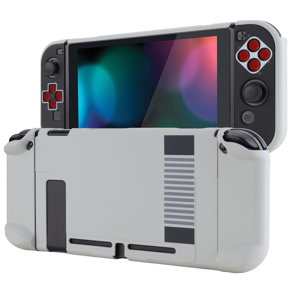PlayVital Classics NES Style Back Cover for NS Switch Console, NS