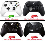 eXtremeRate Spiral Patterned Front Housing Shell Case, Soft Touch Faceplate Cover Replacement Kit for Xbox One S & One X Controller (Model 1708) - SXOFT50X