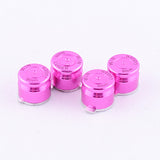 eXtremeRate Aluminum Pink Customized Bullet Action Buttons Custom Kits for PS4 Controller - P3J0207
