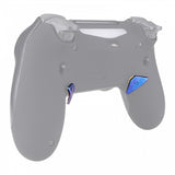 eXtremeRate Chameleon Purple Blue Glossy Replacement Redesigned Back Buttons K1 K2 Paddles for eXtremeRate PS4 Controller Dawn 2.0 Remap Kit - P4GZ050