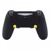 eXtremeRate Chrome Gold Glossy Replacement Redesigned Back Buttons K1 K2 Paddles for eXtremeRate PS4 Controller Dawn 2.0 Remap Kit - P4GZ051