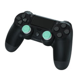 eXtremeRate Dual-Color Replacement 3D Joystick Thumbsticks, Analog Thumb Sticks with Screwdriver for PS4 Slim Pro Controller - Cherry Blossoms Pink & Mint Green &Heaven Blue & Light Violet - P4AJ0016GC