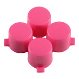 eXtremeRate Solid Pink Action Buttons Repair for PS4 Controller -P4J0205