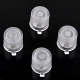 eXtremeRate Transparent Action Buttons Repair for PS4 Controller-P4J0216