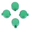 eXtremeRate Chrome Green Action Buttons Repair for PS4 Controller-P4J0222