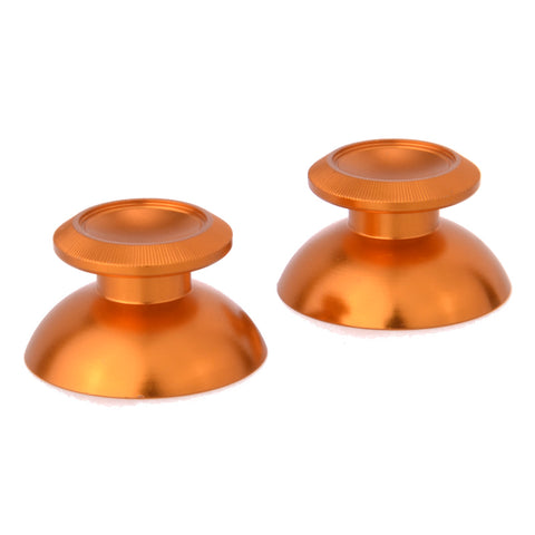 eXtremeRate Metal Gold Chrome Thumbsticks Replacement Thumb Stick For PS4 Controller - P4J0301