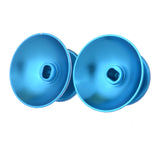 eXtremeRate Aluminum Blue Thumbsticks Replacement Thumb Stick For PS4 Controller - P4J0304