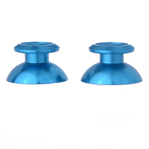 eXtremeRate Aluminum Blue Thumbsticks Replacement Thumb Stick For PS4 Controller - P4J0304