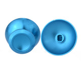 eXtremeRate Aluminum Blue Thumbsticks Replacement Thumb Stick For PS4 Controller - P4J0304
