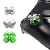 eXtremeRate Magnetic Metal Custom Button Adjustable Dpads Replacement Parts for PS4 Pro Slim Controller (3 in 1) - P4J1001