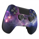 eXtremeRate Nubula Galaxy DECADE Tournament Controller (DTC) Upgrade Kit for PS4 Controller JDM-040/050/055, Upgrade Board & Ergonomic Shell & Back Buttons & Trigger Stops - Controller NOT Included - P4MG008
