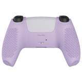 PlayVital Mauve Purple 3D Studded Edition Anti-slip Silicone Cover Skin for  5 Controller, Soft Rubber Case Protector for PS5 Wireless Controller with 6 Black Thumb Grip Caps - TDPF009