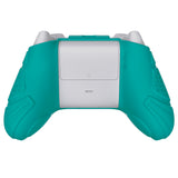 PlayVital Guardian Edition Aqua Green Ergonomic Soft Anti-slip Controller Silicone Case Cover, Rubber Protector Skins with Black Joystick Caps for Xbox Series S and Xbox Series X Controller - HCX3010