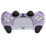 PlayVital Mauve Purple 3D Studded Edition Anti-slip Silicone Cover Skin for  5 Controller, Soft Rubber Case Protector for PS5 Wireless Controller with 6 Black Thumb Grip Caps - TDPF009
