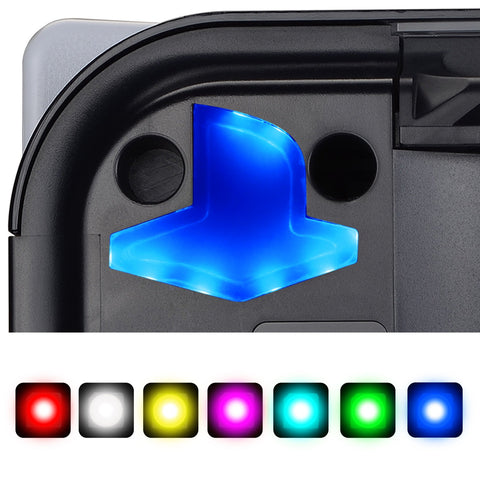eXtremeRate 7 Colors 24 Effects RGB Logo LED for PS5 Console, Illuminated Logo LED for PS5 Disc & Digital Console - PFLED08