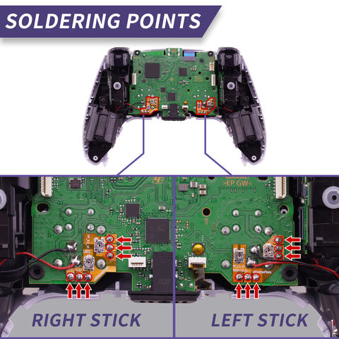  New for PS5 JoyStick Drift Fix Restrictor Plate Pack 2