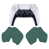 PlayVital Pine Green Anti-Skid Sweat-Absorbent Controller Grip for PlayStation 5 Controller, Professional Textured Soft Rubber Pads Handle Grips for PS5 Controller - PFPJ007