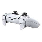 PlayVital BLADE 2 Pairs Shoulder Buttons Extension Triggers for ps5 Controller, Game Improvement Adjusters for ps5 Controller, Bumper Trigger Extenders for ps5 Controller - White - PFPJ045