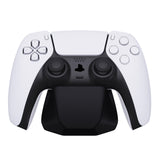 PlayVital Solid Black Universal Game Controller Stand for Xbox Series X/S Controller, Gamepad Stand for PS5/4 Controller, Display Stand Holder for Switch Pro Controller - PFPJ046