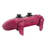 PlayVital BLADE 2 Pairs Shoulder Buttons Extension Triggers for ps5 Controller, Game Improvement Adjusters for ps5 Controller, Bumper Trigger Extenders for ps5 Controller - Cosmic Red - PFPJ048