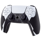 PlayVital Mecha Edition Anti-Skid Sweat-Absorbent Controller Grip for PS5, Professional Textured Soft Rubber Pads Handle Grips for PS5 Controller with Shoulder Button Trigger Stickers - PFPJ050