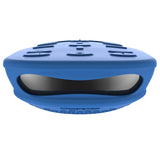PlayVital Blue Silicone Protective Remote Case for PS5 Media Remote Cover, Ergonomic Design Full Body Protector Skin for PS5 Remote Control - PFPJ077
