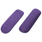 PlayVital Purple Silicone Protective Remote Case for PS5 Media Remote Cover, Ergonomic Design Full Body Protector Skin for PS5 Remote Control - PFPJ078