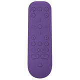 PlayVital Purple Silicone Protective Remote Case for PS5 Media Remote Cover, Ergonomic Design Full Body Protector Skin for PS5 Remote Control - PFPJ078