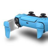 PlayVital BLADE 2 Pairs Shoulder Buttons Extension Triggers for ps5 Controller, Game Improvement Adjusters for ps5 Controller, Bumper Trigger Extenders for ps5 Controller - Starlight Blue - PFPJ089