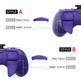 PlayVital BLADE 2 Pairs Shoulder Buttons Extension Triggers for ps5 Controller, Game Improvement Adjusters for ps5 Controller, Bumper Trigger Extenders for ps5 Controller - Galactic Purple - PFPJ090