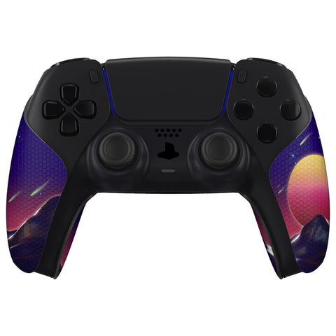 PlayVital The Cyber Moon Anti-Skid Sweat-Absorbent Controller Grip for PS5 Controller - PFPJ105