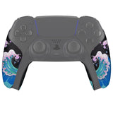 PlayVital Shimmering Waves Anti-Skid Sweat-Absorbent Controller Grip for PS5 Controller - PFPJ106