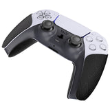 PlayVital Anti-Slip Silicone Controller Grip Tape for ps5 Controller, Sweat-Absorbent Handle Grips for ps5 Controller with Shoulder Button Trigger Stickers Set - Black - PFPJ111