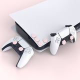 PlayVital Chubby Piggy Cute Thumb Grip Caps for PS5/4 Controller, Silicone Analog Stick Caps Cover for Xbox Series X/S, Thumbstick Caps for Switch Pro Controller - PJM3011