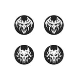 PlayVital Lich Demons Thumb Grip Caps for PS5/4 Controller, Silicone Analog Stick Caps Cover for Xbox Series X/S, Thumbstick Caps for Switch Pro Controller - PJM3018