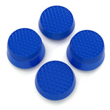 PlayVital Blue Thumbs Pro Armor Thumbstick Extender Joystick Caps Grip for ps5 Controller - 2 High Raise and 2 Mid Raise Dome - PJM4003