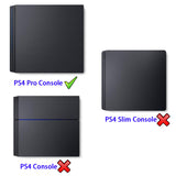 eXtremeRate Personalized Gray Waterproof Dust Proof Cover Sleeve for PS4 Pro Console -JYP4O0008GC