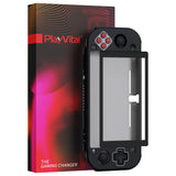 PlayVital ZealProtect Glossy Protective Case for Nintendo Switch Lite, Hard Shell Ergonomic Grip Cover for Switch Lite w/Screen Protector & Thumb Grip Caps & Button Caps - Classics NES Style - PSLYY7003