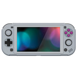 PlayVital ZealProtect Glossy Protective Case for Nintendo Switch Lite, Hard Shell Ergonomic Grip Cover for Switch Lite w/Screen Protector & Thumb Grip Caps & Button Caps - Classic 1989 GB DMG-01 - PSLYY7005