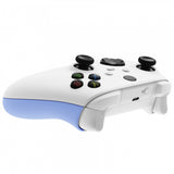 eXtremeRate Light Violet Touch Grip Back Panels, Comfortable Non-Slip Side Rails Handles, Game Improvement Replacement Parts for Xbox Series S / X Controller - Controller NOT Included - PX3P315