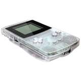 eXtremeRate IPS Ready Upgraded Transparent Clear Replacement Shell Full Housing Cover & Buttons for Gameboy Color – Fit for GBC OSD IPS & Regular IPS & Standard LCD – Console & IPS Screen NOT Included - QCBM5001