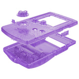 eXtremeRate IPS Ready Upgraded Clear Atomic Purple Replacement Shell Full Housing Cover & Buttons for Gameboy Color – Fit for GBC OSD IPS & Regular IPS & Standard LCD – Console & IPS Screen NOT Included - QCBM5005