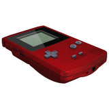 eXtremeRate IPS Ready Upgraded Scarlet Red GBC Replacement Shell Full Housing Cover with Buttons for Gameboy Color – Fit for GBC OSD IPS & Regular IPS & Standard LCD – Console & IPS Screen NOT Included - QCBP3003