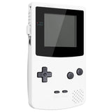 eXtremeRate IPS Ready Upgraded White GBC Replacement Shell Full Housing Cover w/ Buttons for Gameboy Color – Fit for GBC OSD IPS & Regular IPS & Standard LCD – Console & IPS Screen NOT Included - QCBP3008