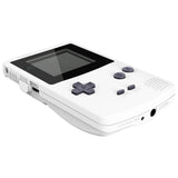 eXtremeRate IPS Ready Upgraded White GBC Replacement Shell Full Housing Cover w/ Buttons for Gameboy Color – Fit for GBC OSD IPS & Regular IPS & Standard LCD – Console & IPS Screen NOT Included - QCBP3008
